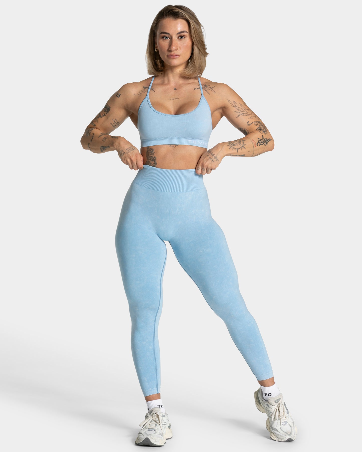 Acid Covert Scrunch Leggings "Babyblau"