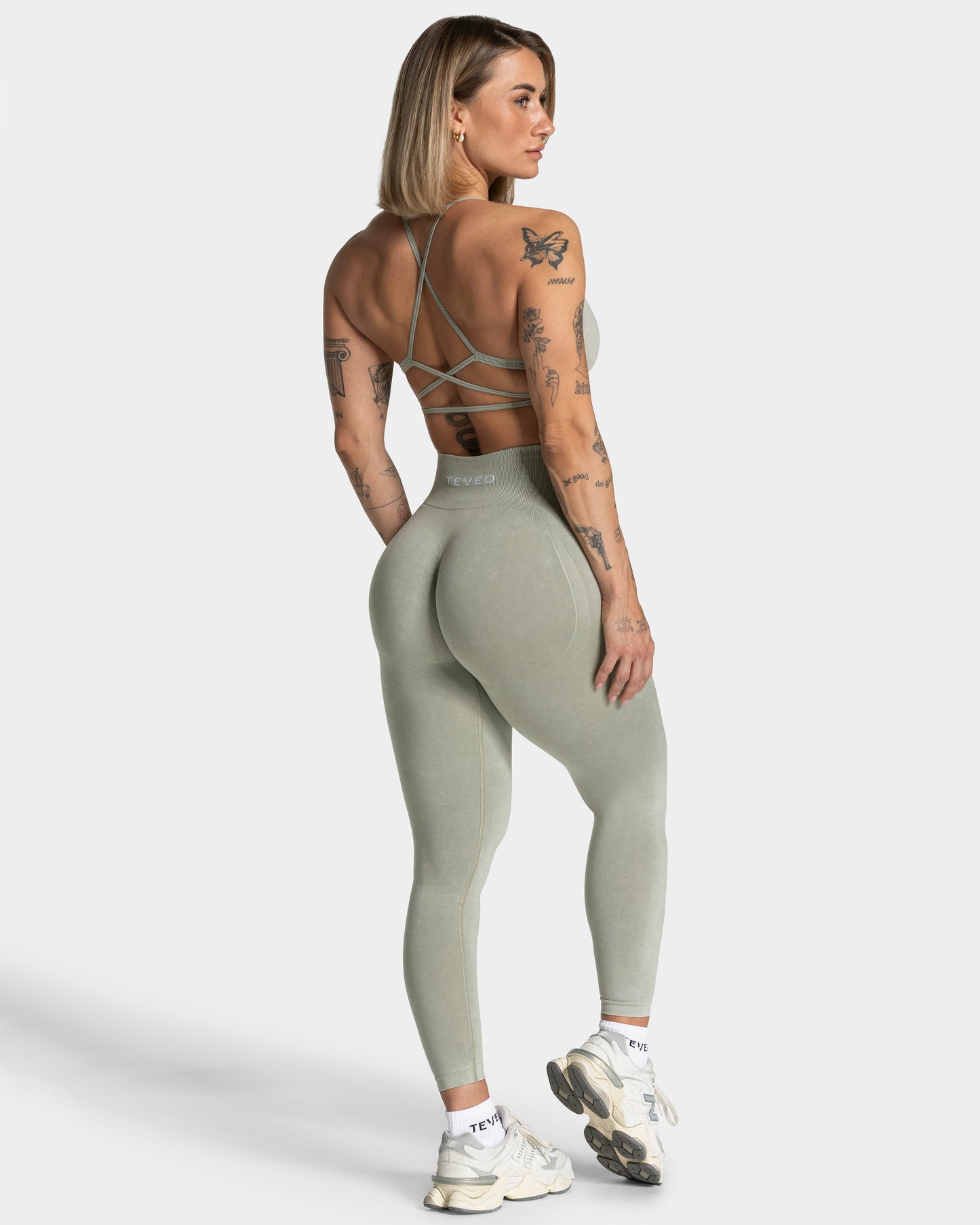 Acid Covert Scrunch Leggings "Salbei"