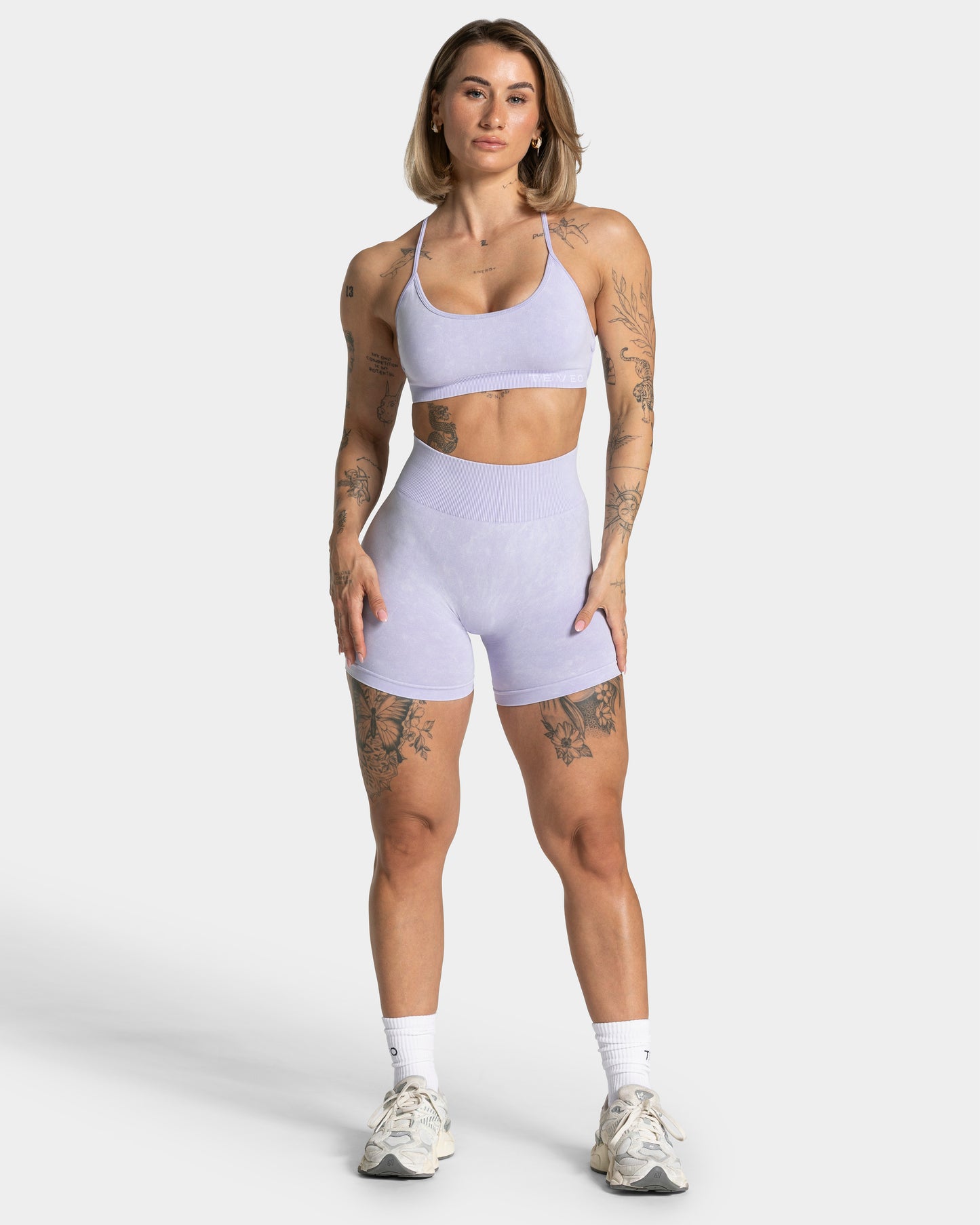 Acid Covert Scrunch Short "Flieder"