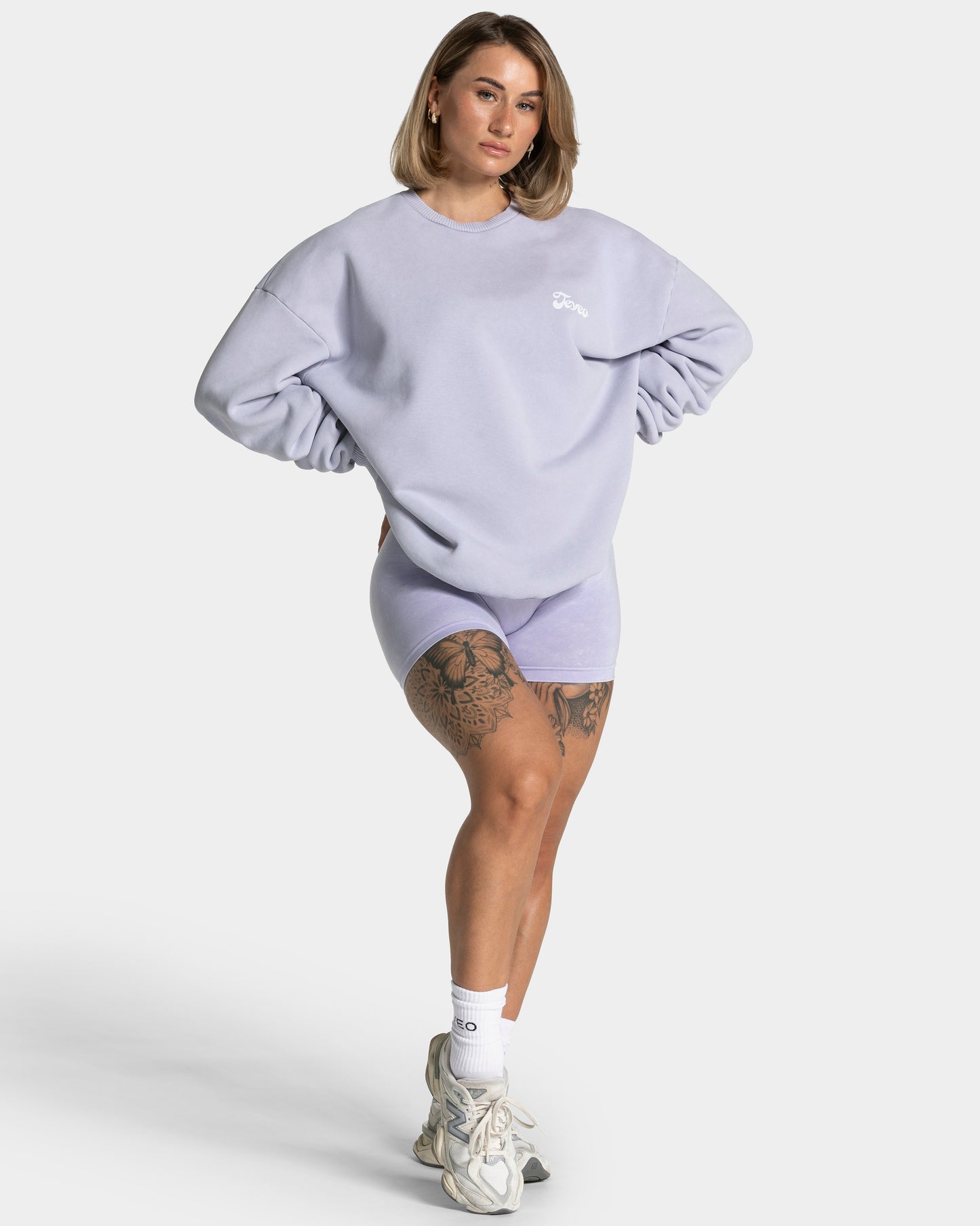Acid Oversized Sweater ‘Lilac’