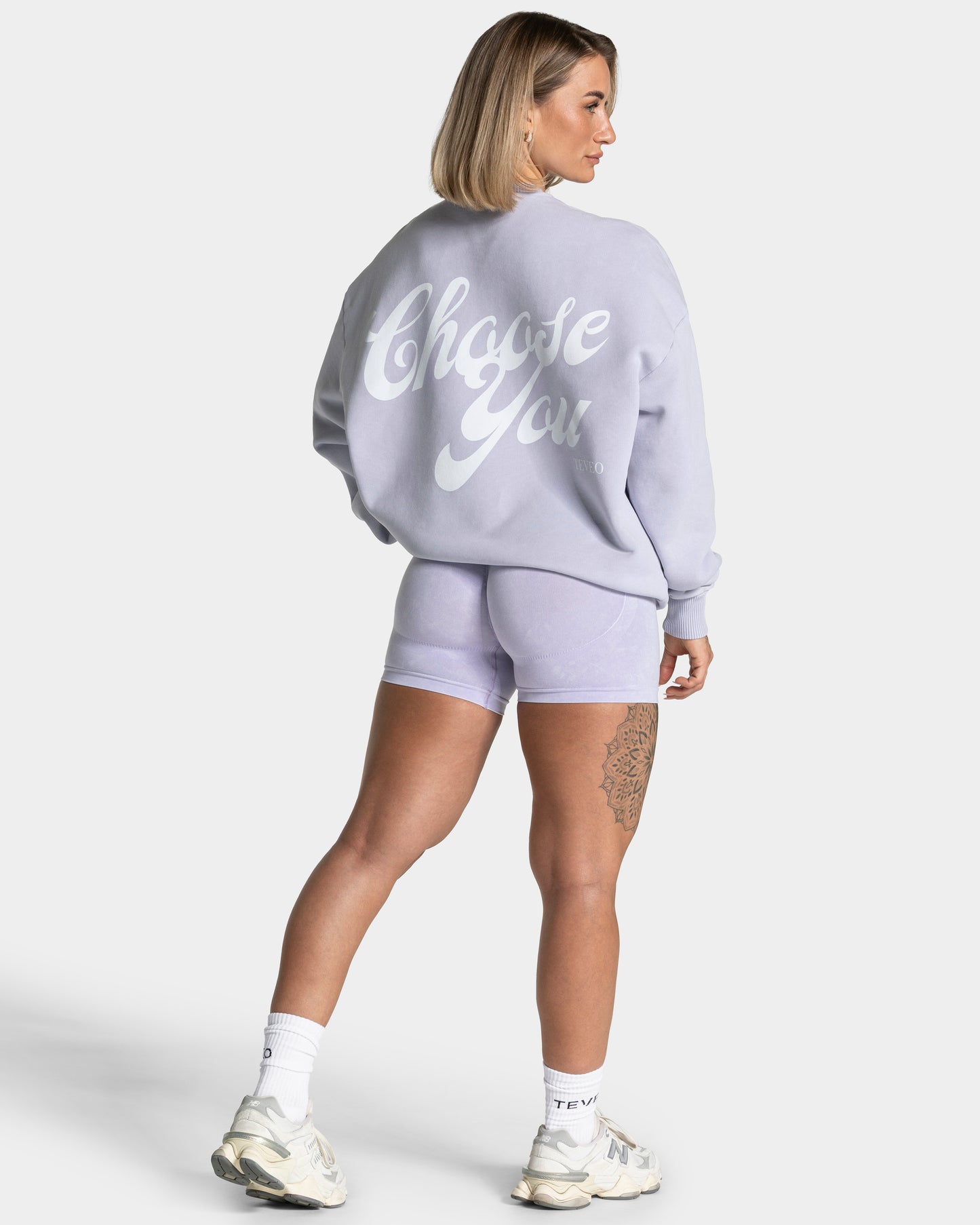 Acid Oversized Sweater ‘Lilac’