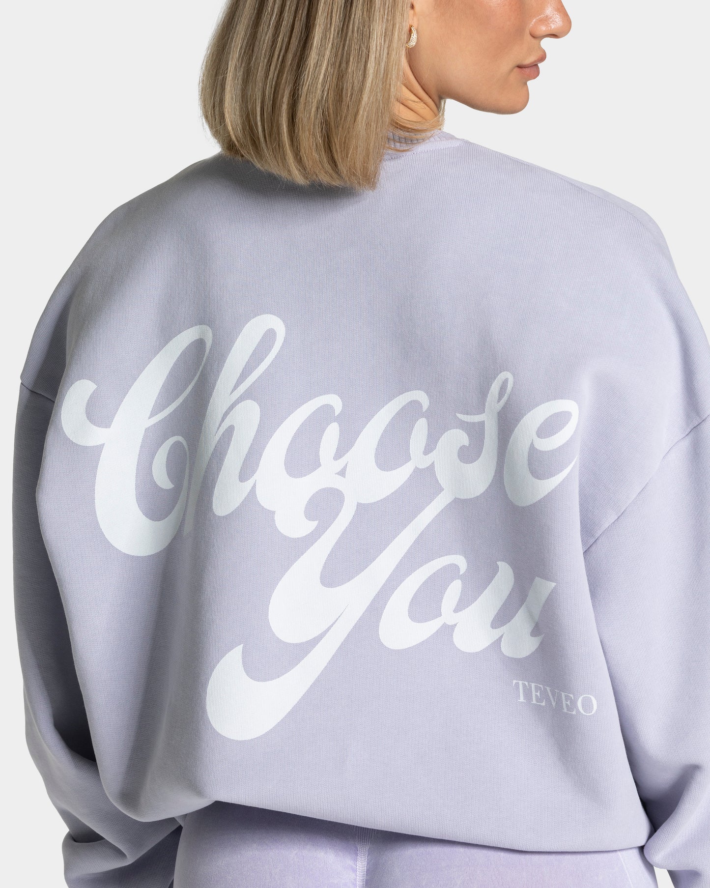 Acid Oversized Sweater ‘Lilac’