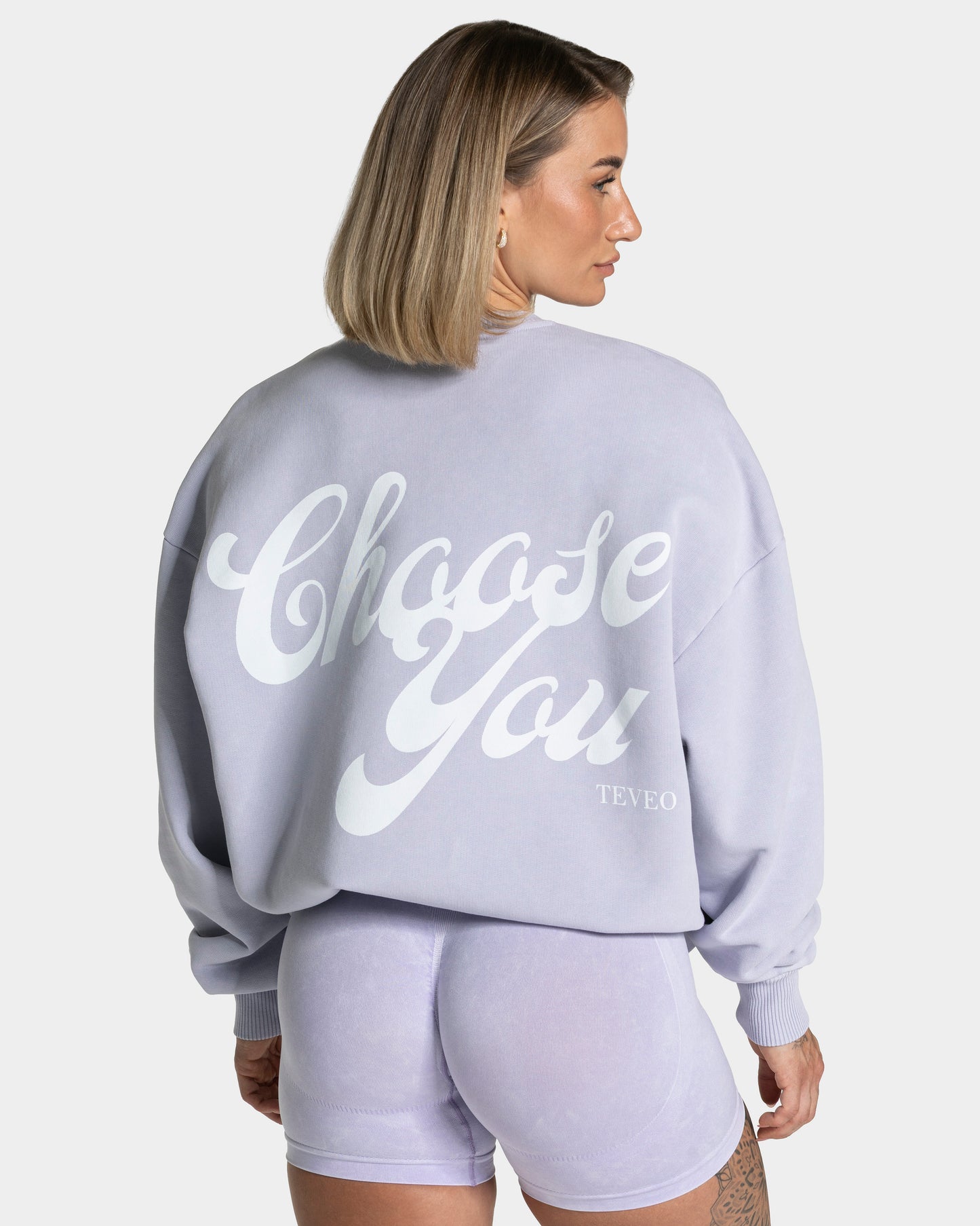 Acid Oversized Sweater ‘Lilac’