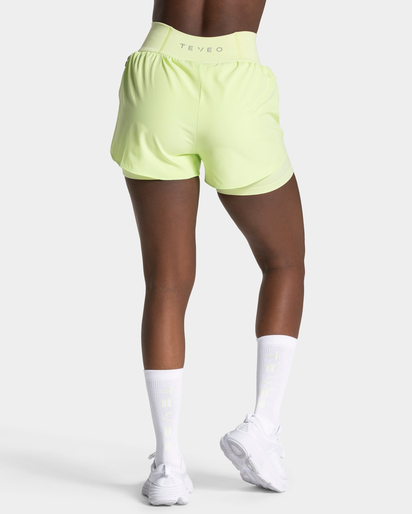 Endorphin Socken "Weiß - Limelight"