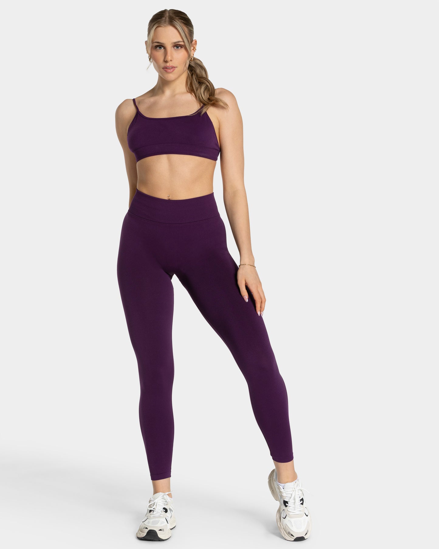 Femme Backless Bh "Aubergine"