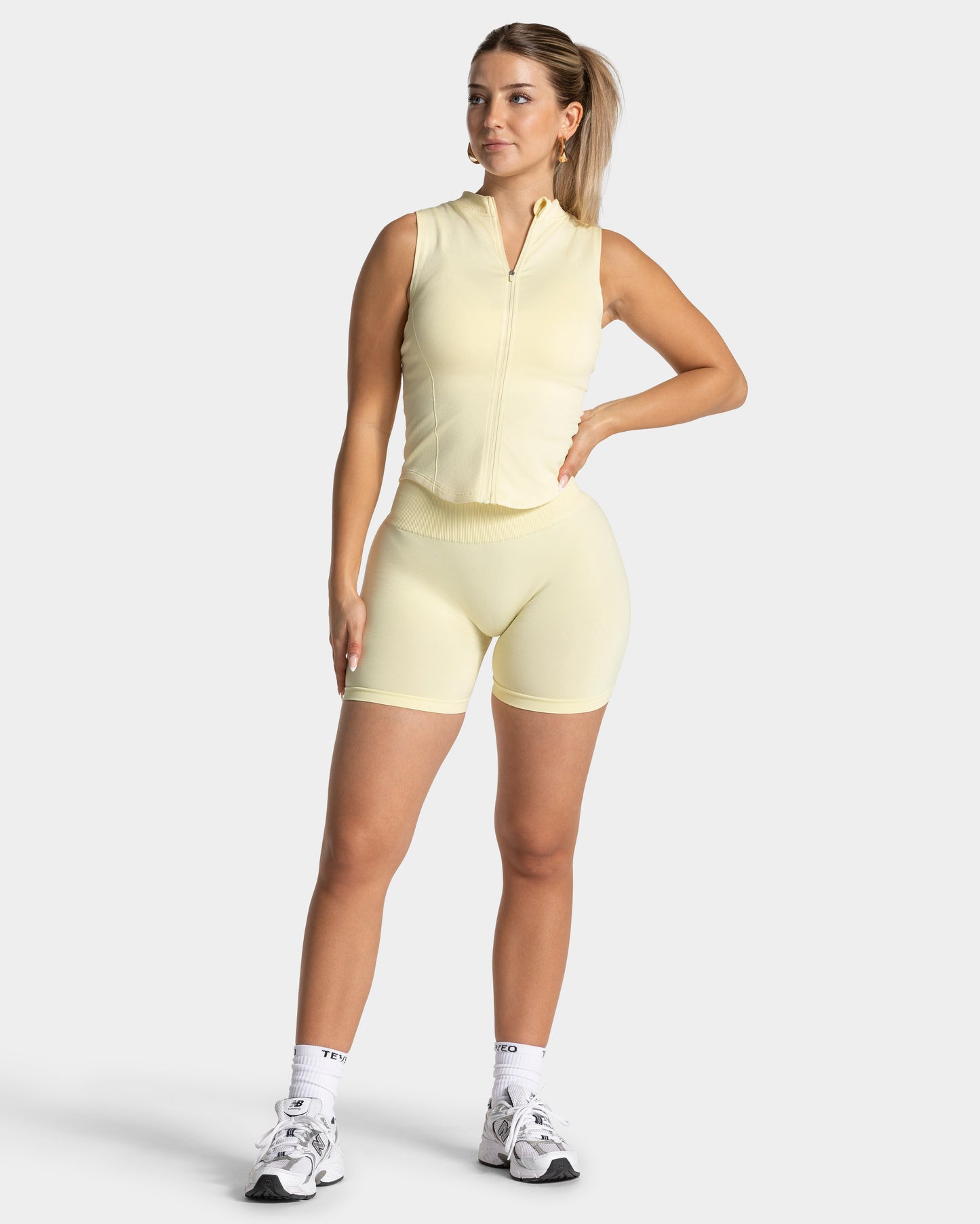 Timeless Pro Covert Scrunch Shorts ‘Butter Yellow’