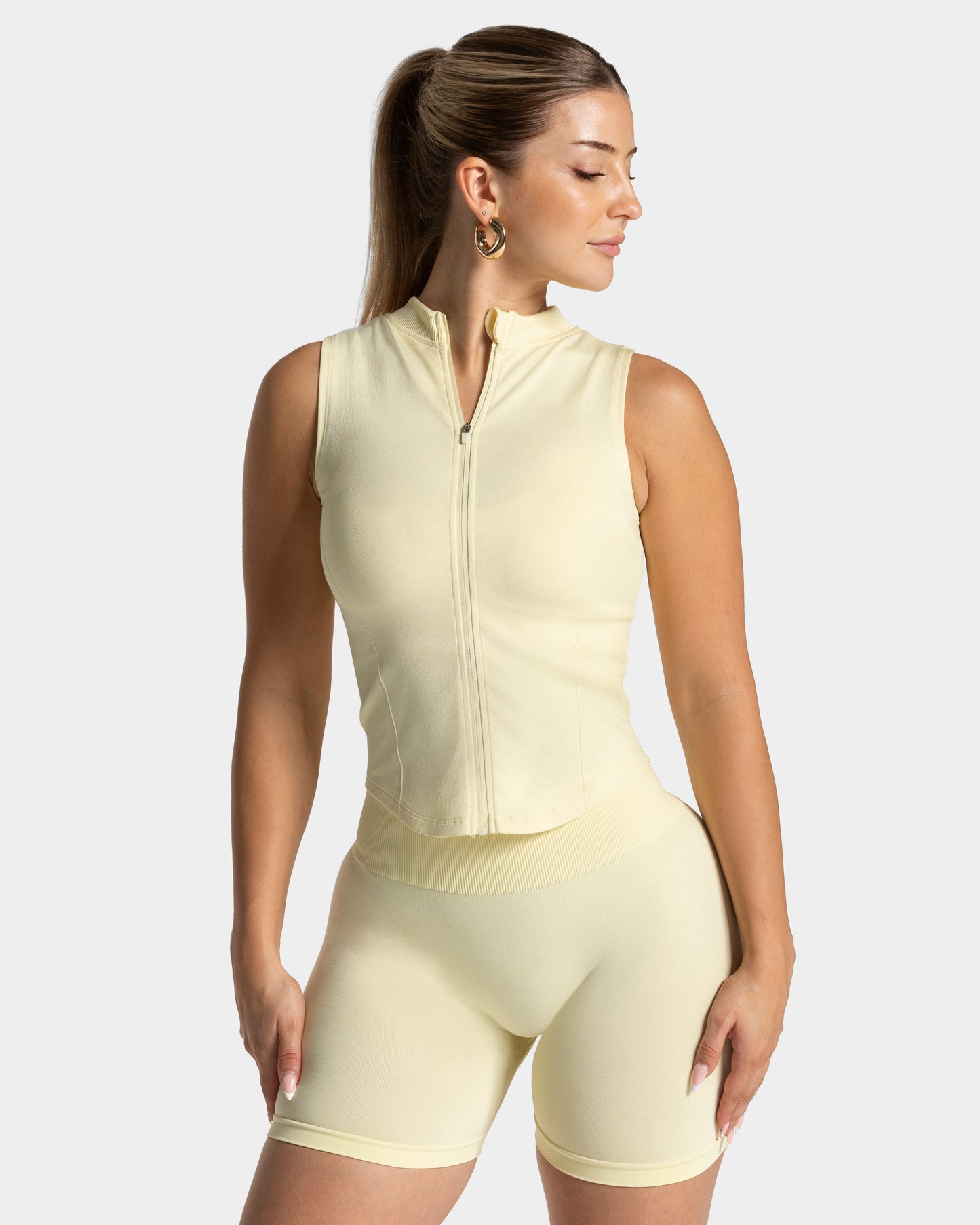 Timeless Pro Zip Tank ‘Butter Yellow’