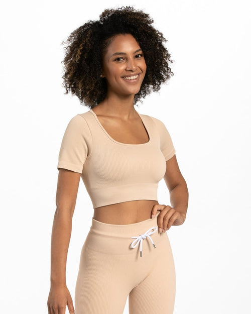 Ribbed Crop Top