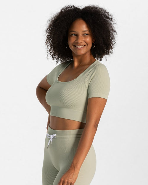 Ribbed Crop Top