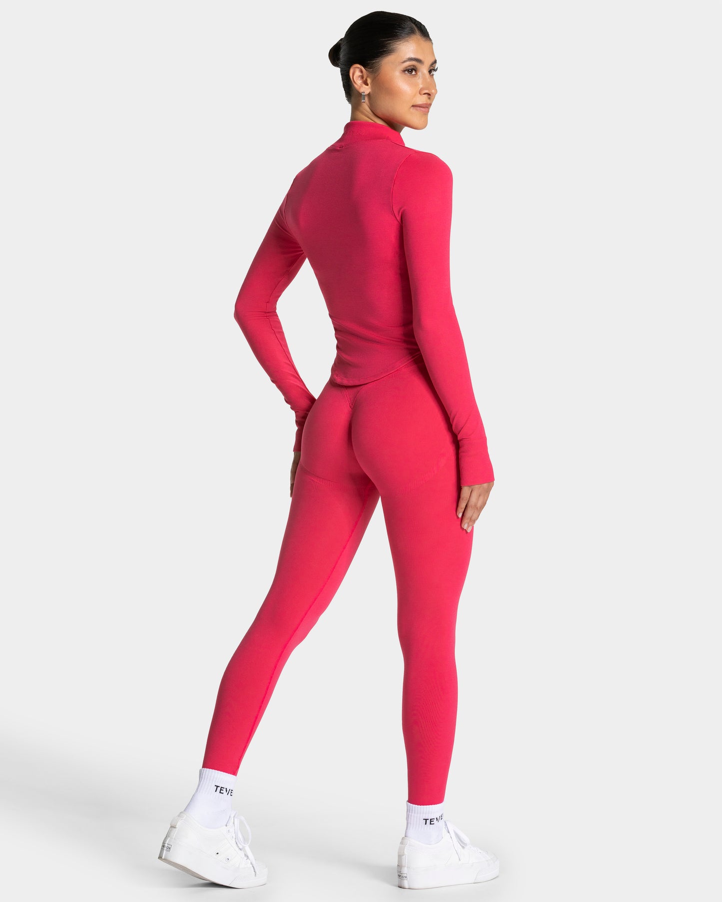 Giacca con zip Femme Shaping “Lampone”