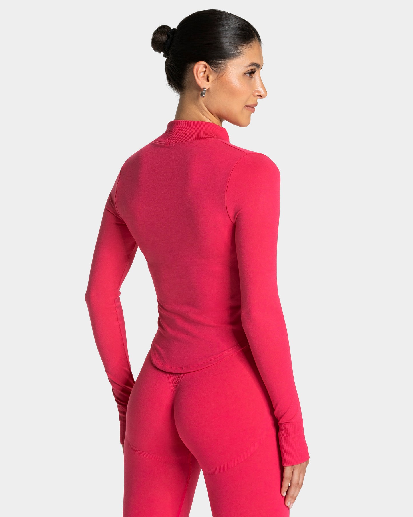 Giacca con zip Femme Shaping “Lampone”