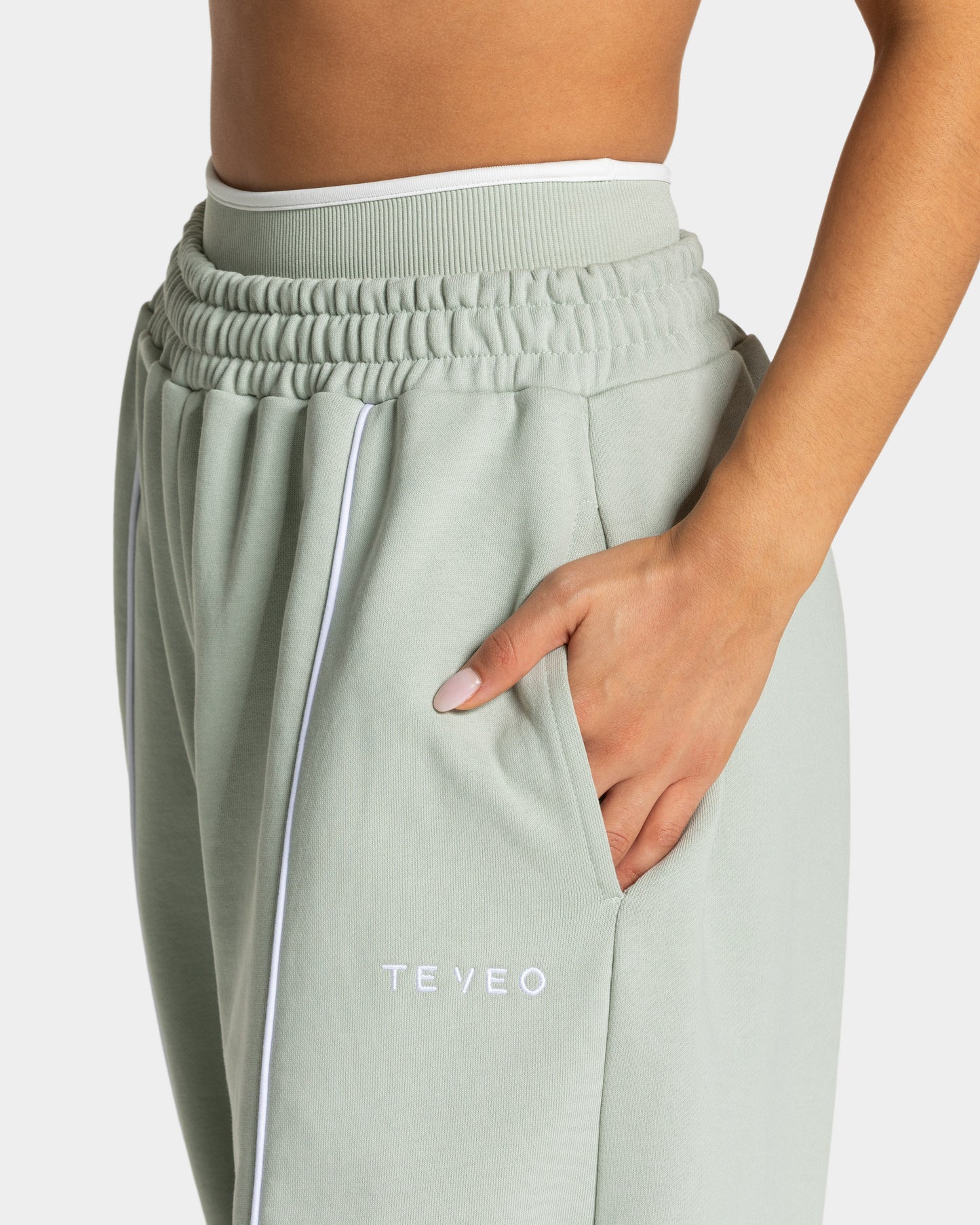 Joggers Ignite Wide Leg “Pistacchio”