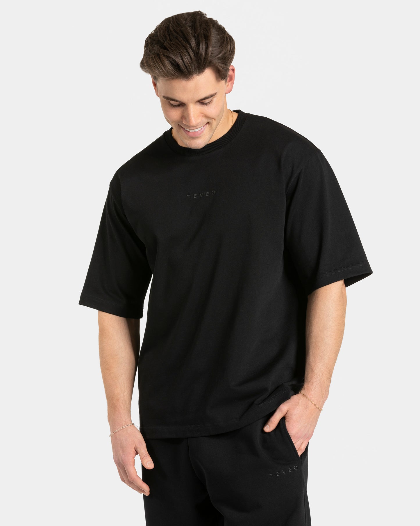T-shirt oversize RI’VAIV "Nero"