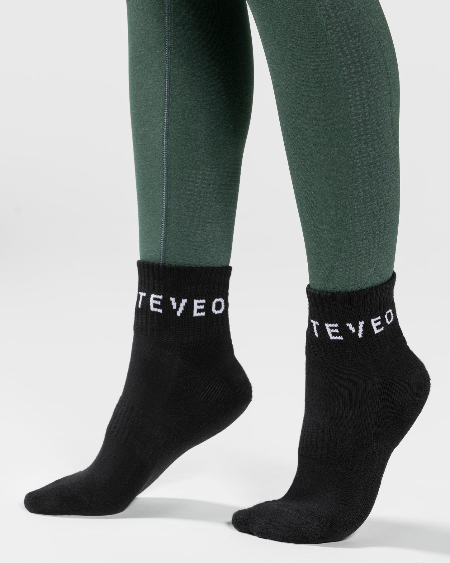TEVEO Ankle Socken (2er) "Schwarz"